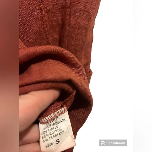 Lina Tomei Linen Beaded Embellished Dress Made in Italy - Picture 11 of 11